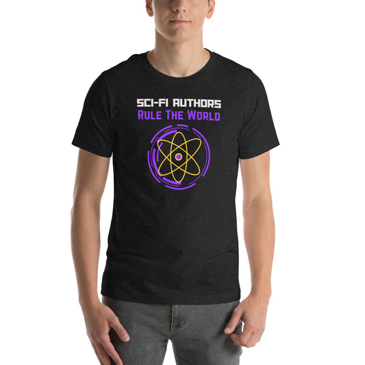 Sci-Fi Authors RTW Black t-shirt